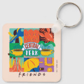 FRIENDS™ | Central Perk Vibrant Graphic Schlüsselanhänger (Rückseite)