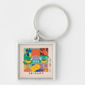 FRIENDS™ | Central Perk Vibrant Graphic Schlüsselanhänger (Vorne)