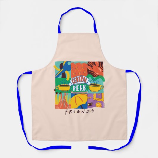FRIENDS™ | Central Perk Vibrant Graphic Schürze (Vorderseite)