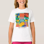 FRIENDS™ | Central Perk Vibrant Graphic T-Shirt (Vorderseite)