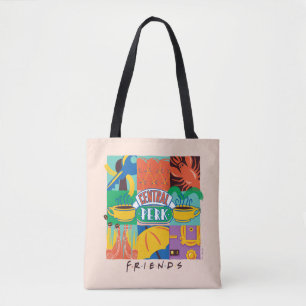 FRIENDS™ Central Perk Vibrant Graphic Tasche