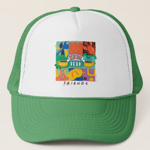 FRIENDS™ Central Perk Vibratives Grafikdesign Truckerkappe