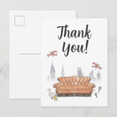 FRIENDS™ | Central Perk Vielen Dank Postkarte (Vorne/Hinten)