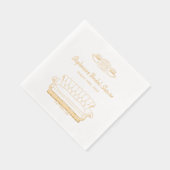 FRIENDS™ | Central Perk Watercolor Brautparty Servietten Mit Folie (Rechts)