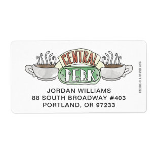 FRIENDS™ Central Perk Watercolor-Logo