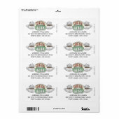 FRIENDS™ | Central Perk Watercolor-Logo (Vorne)