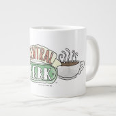 FRIENDS™ | Central Perk Watercolor-Logo Jumbo-Tasse (Vorderseite Rechts)