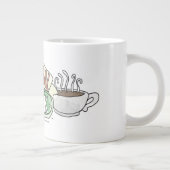 FRIENDS™ | Central Perk Watercolor-Logo Jumbo-Tasse (Rechts)
