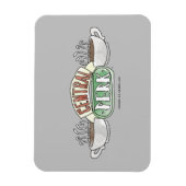 FRIENDS™ | Central Perk Watercolor-Logo Magnet (Vertikal)