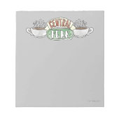 FRIENDS™ | Central Perk Watercolor-Logo Notizblock (Vorderseite)