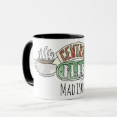 FRIENDS™ | Central Perk Watercolor-Logo Tasse (Vorderseite Links)