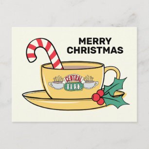 FRIENDS™ Central Perk Weihnachtstasse Einladungspostkarte