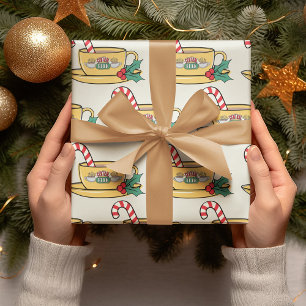 FRIENDS™ Central Perk Weihnachtstasse Geschenkpapier Set
