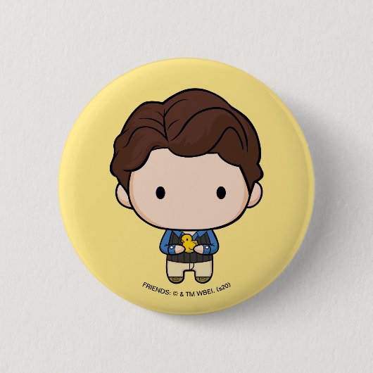 FRIENDS™ | Chandler Chibi Button (Vorderseite)