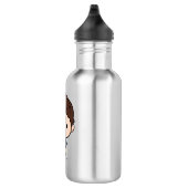 FRIENDS™ | Chandler Chibi Edelstahlflasche (Rechts)