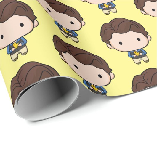FRIENDS™ | Chandler Chibi Geschenkpapier (Rolleneckpunkt)