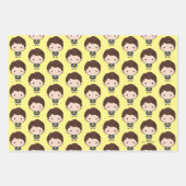 FRIENDS™ | Chandler Chibi Geschenkpapier Set (Vorderseite 3)