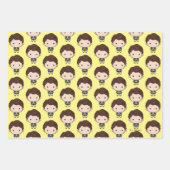 FRIENDS™ | Chandler Chibi Geschenkpapier Set (Vorderseite 2)