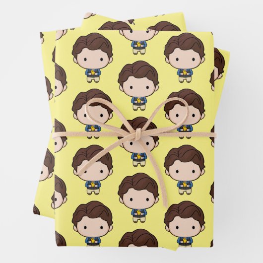 FRIENDS™ | Chandler Chibi Geschenkpapier Set (Beispiel)