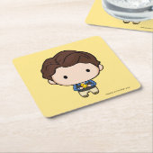 FRIENDS™ | Chandler Chibi Rechteckiger Pappuntersetzer (angewinkelt)