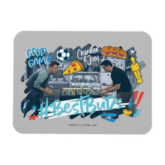 FRIENDS™ | Chandler & Joey - Best Buds Magnet (Horizontal)