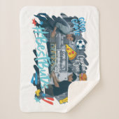 FRIENDS™ | Chandler & Joey - Best Buds Sherpadecke (Vorderseite)