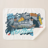 FRIENDS™ | Chandler & Joey - Best Buds Sherpadecke (Vorderseite (Horizontal))