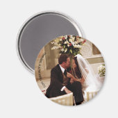 FRIENDS™ | Chandler & Monica Verheiratet Magnet (Vorderseite/Rückseite)