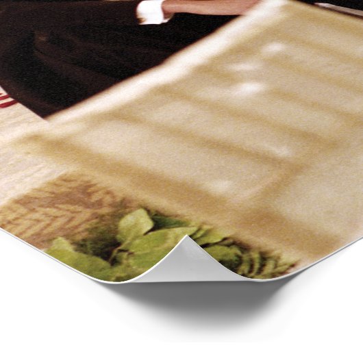 FRIENDS™ | Chandler & Monica Verheiratet Poster (Ecke)