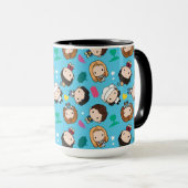 FRIENDS™ | Character Chibi-Muster Tasse (VorderseiteRechts)
