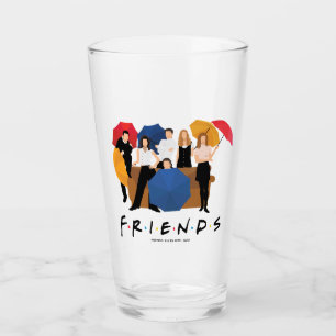 FRIENDS™ Charakter-Silhouette Glas
