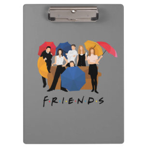 FRIENDS™ Charakter-Silhouette Klemmbrett