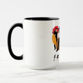 FRIENDS™ Charakter-Silhouette Tasse (Links)