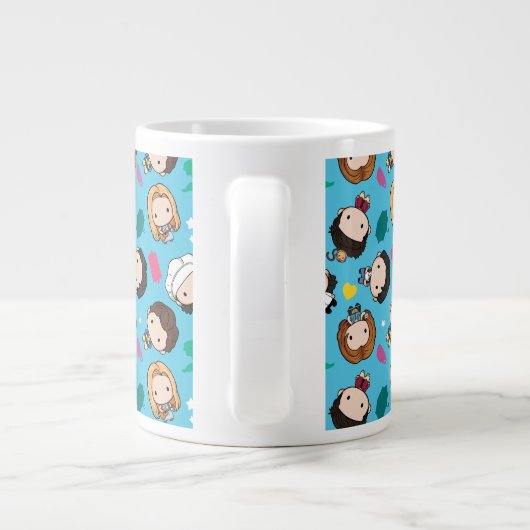 FRIENDS™ | Chibi-Muster Jumbo-Tasse (Rückseite)