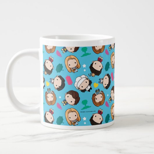FRIENDS™ | Chibi-Muster Jumbo-Tasse (Links)