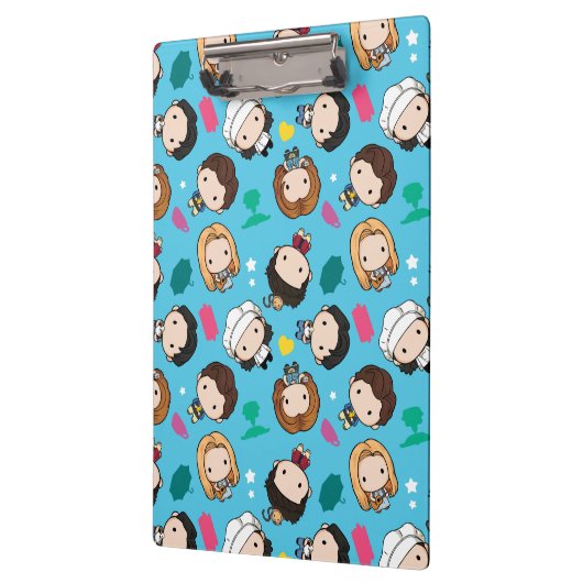 FRIENDS™ | Chibi-Muster Klemmbrett (Links)