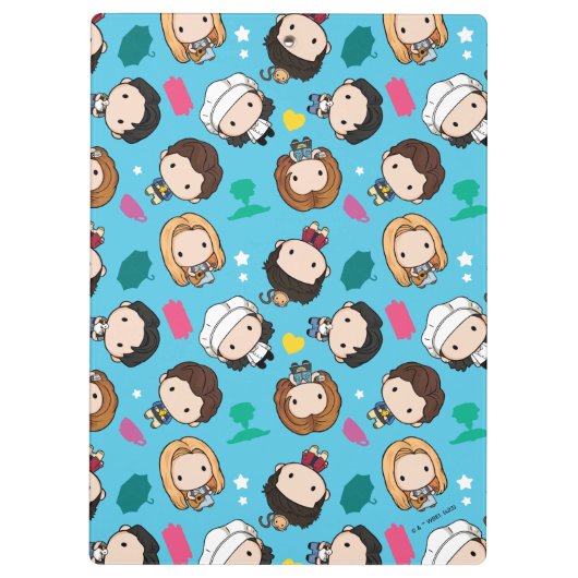 FRIENDS™ | Chibi-Muster Klemmbrett (Rückseite)