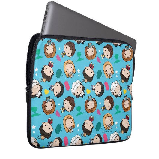 FRIENDS™ | Chibi-Muster Laptopschutzhülle (Vorne Rechts)