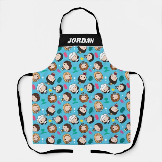 FRIENDS™ | Chibi-Muster Schürze (Vorderseite)