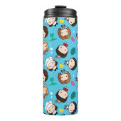 FRIENDS™ | Chibi-Muster Thermosbecher (Vorderseite)