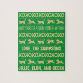 Friends Christmas Furry Puzzle (Vertikal)