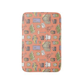 FRIENDS™ Colorful Icons Pattern Badematte (Vorderseite Vertikal)