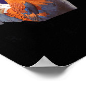 Friends Come And Go Scrappy Stays Funny Chicken Me Poster (Ecke)