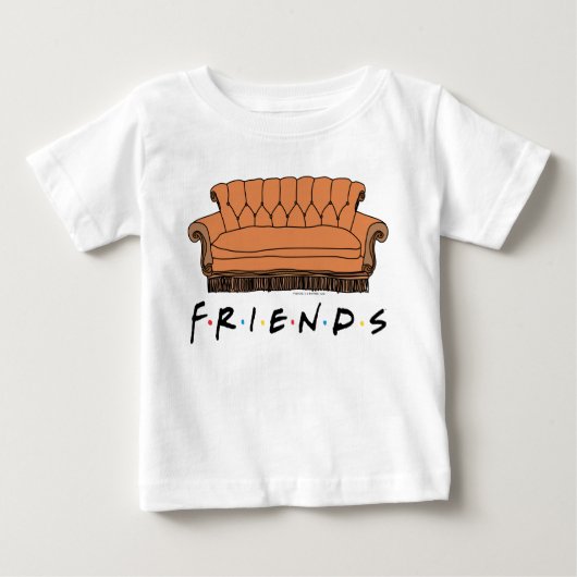 FRIENDS™ Couch Baby T-shirt (Vorderseite)