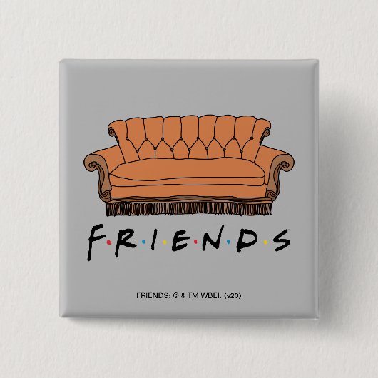 FRIENDS™ Couch Button (Vorderseite)