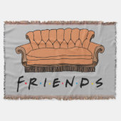 FRIENDS™ Couch Decke (Vorderseite)