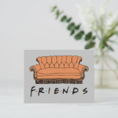 FRIENDS™ Couch Einladungspostkarte (Stehend Vorderseite)