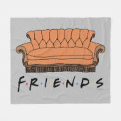 FRIENDS™ Couch Fleecedecke (Vorderseite (Horizontal))