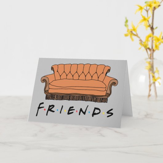FRIENDS™ Couch Karte (Gelbe Blume)