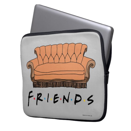 FRIENDS™ Couch Laptopschutzhülle (Vorderseite Links)